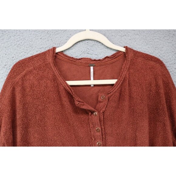 Free People Emma Henley Top-Belled Sleeves-Cropped-Size Medium - Picture 4 of 10